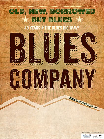 Blues Company - Tourplakat 2018, Din A1